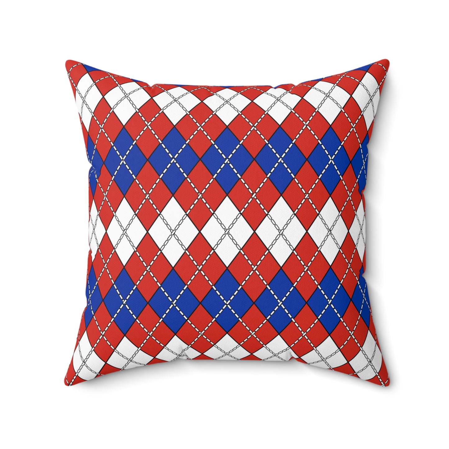 Chile Retro Argyle Cushion Pillow