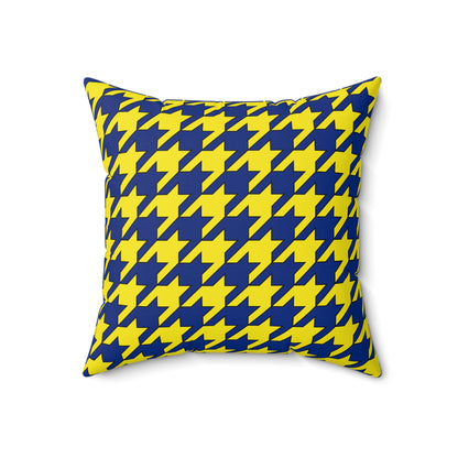 Curacao Retro Houndstooth Cushion Pillow