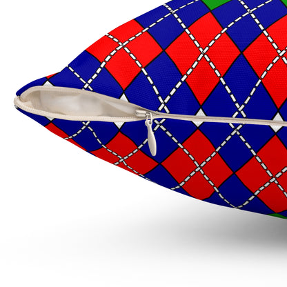Gambia Retro Argyle Cushion Pillow