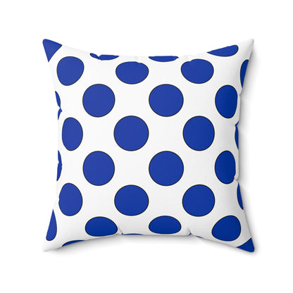 Uruguay Retro Polka Dots Cushion Pillow