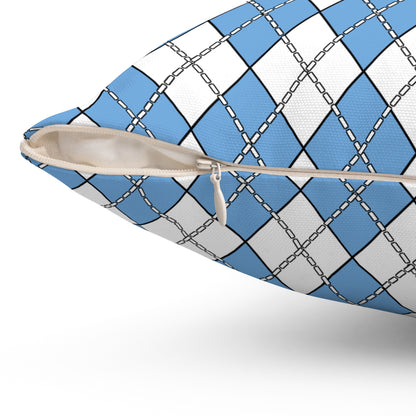 Argentina Retro Argyle Cushion Pillow