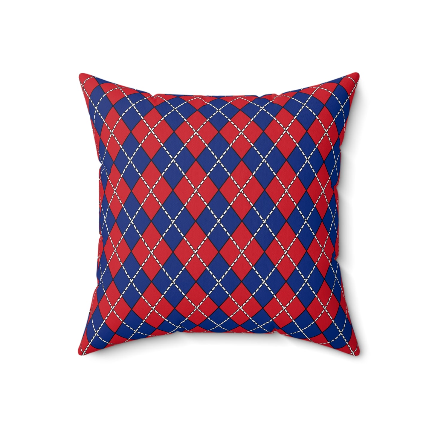 Liechtenstein Retro Argyle Cushion Pillow