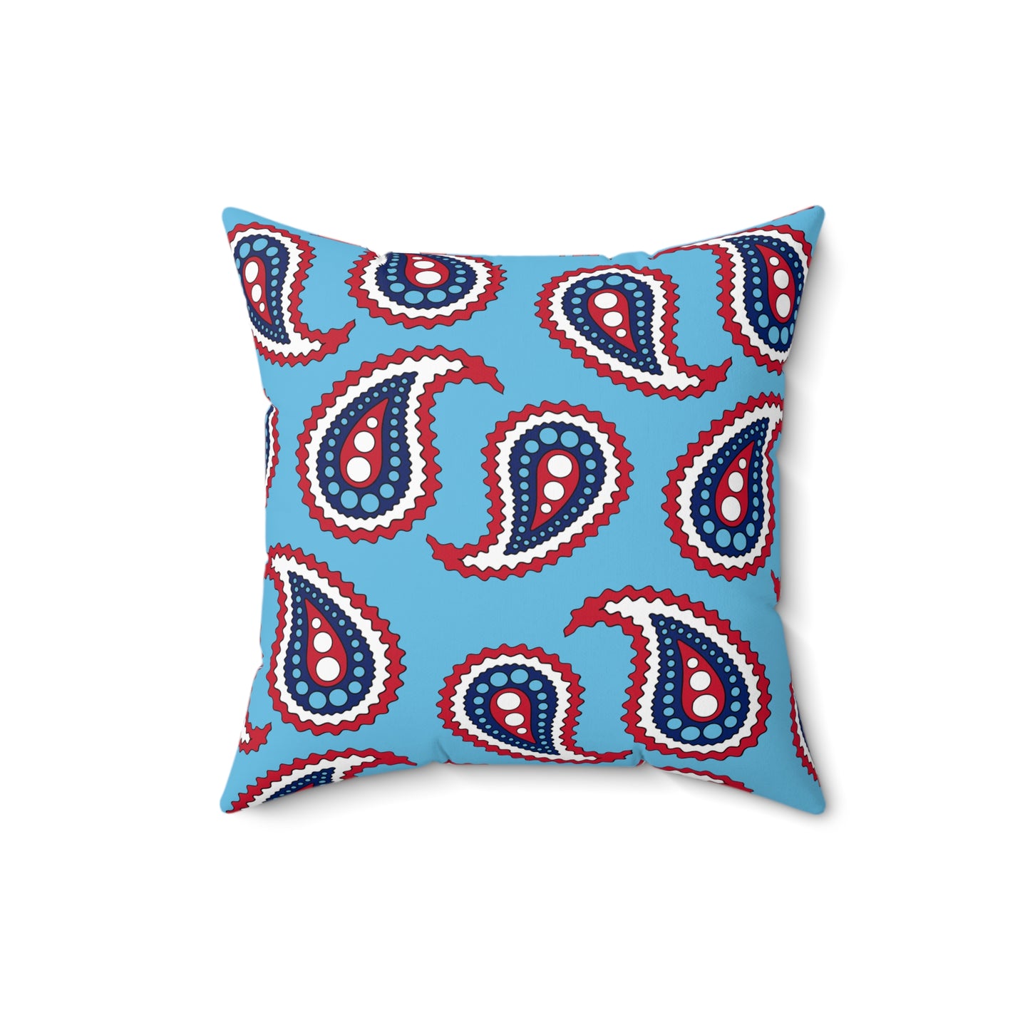 Fiji Retro Paisley Cushion Pillow