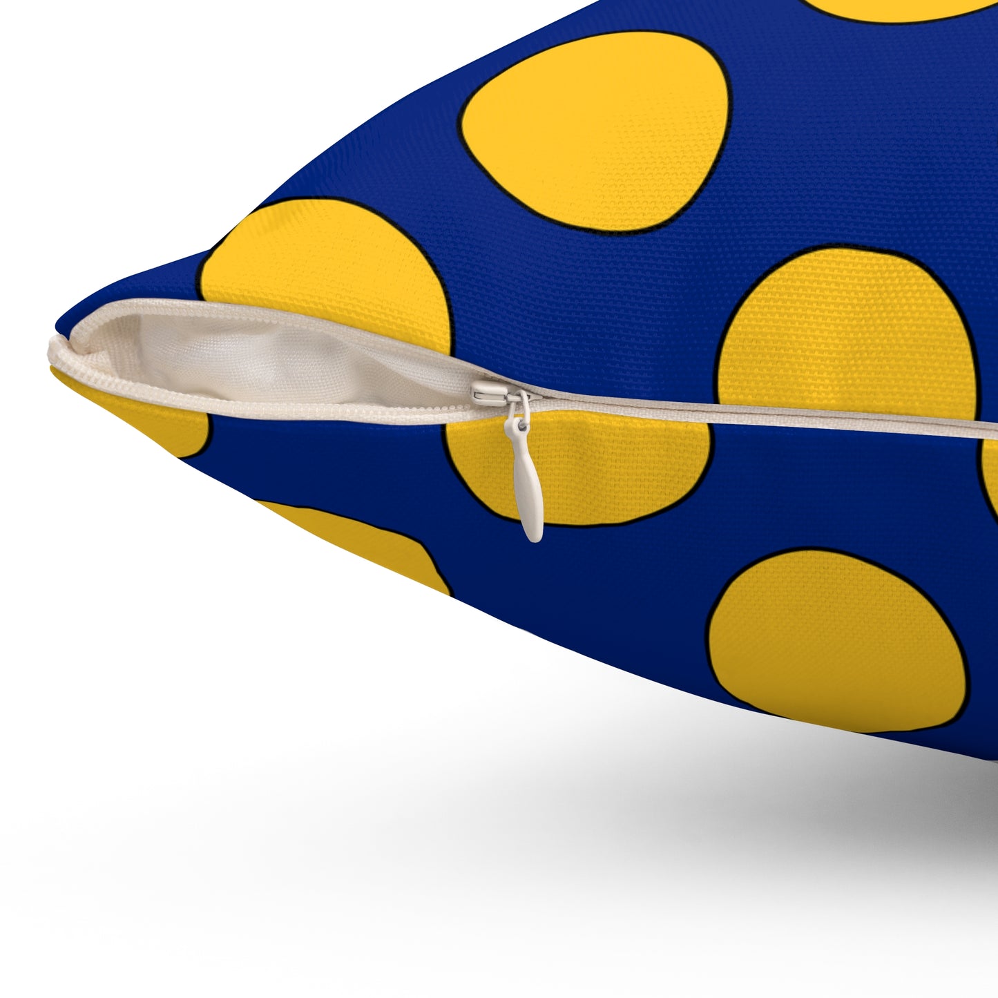 Barbados Retro Polka Dots Cushion Pillow