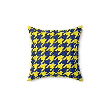 Curacao Retro Houndstooth Cushion Pillow