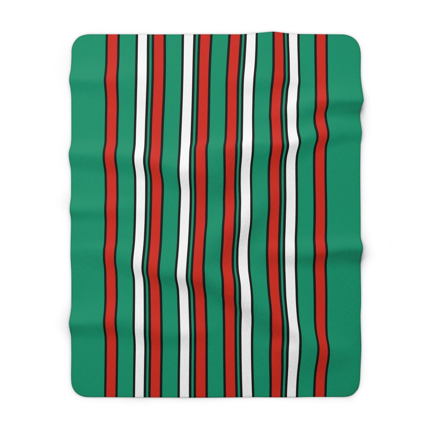 Bulgaria Retro Stripes Blanket Throw