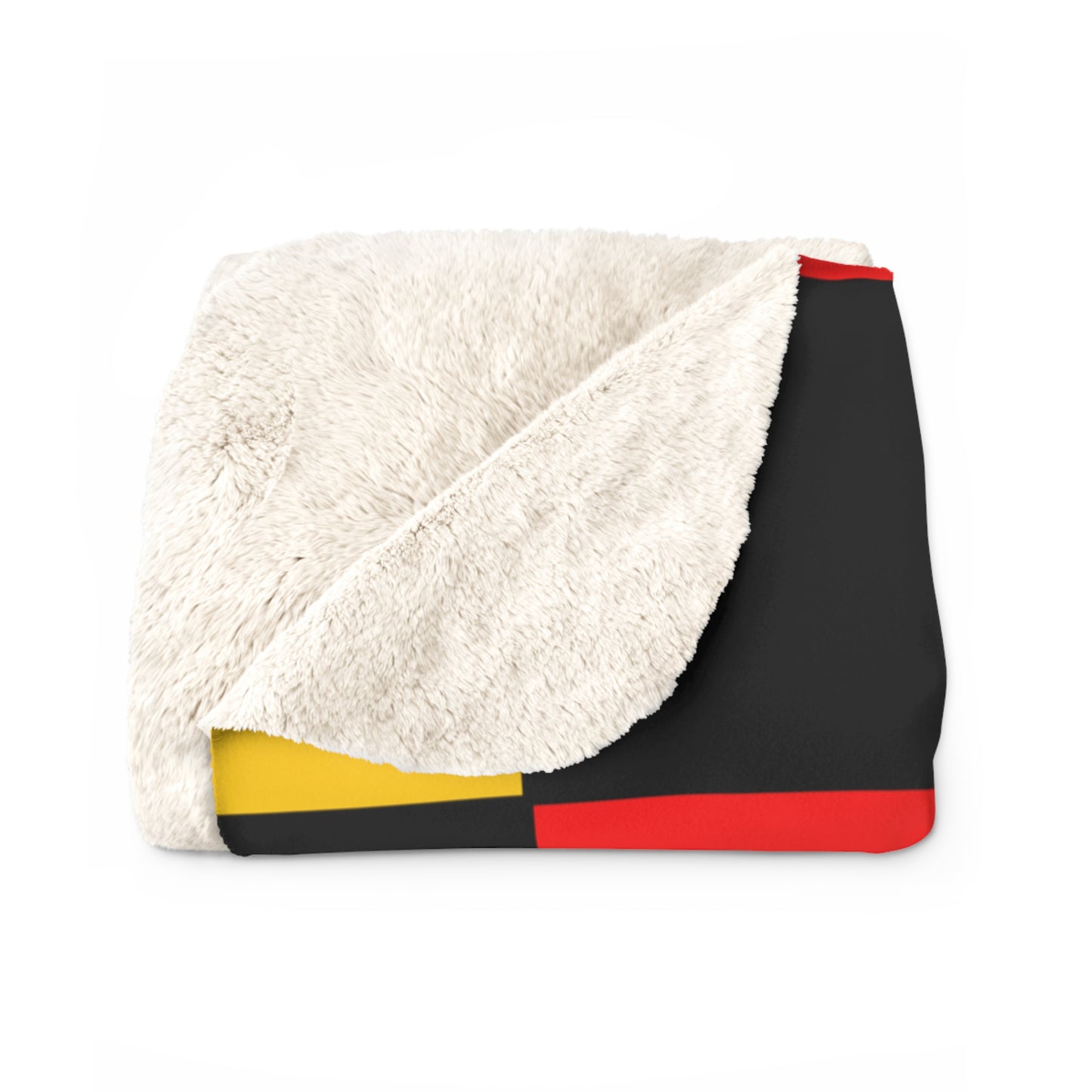 Germany Retro Check Blanket Throw
