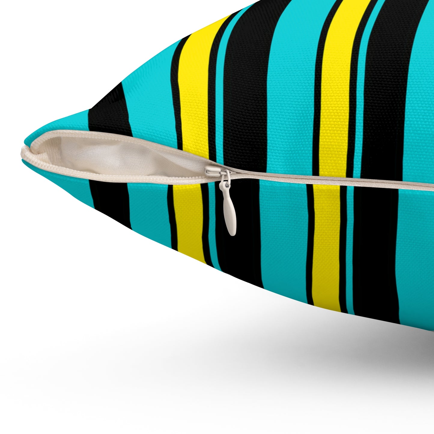 Bahamas Retro Stripes Cushion Pillow