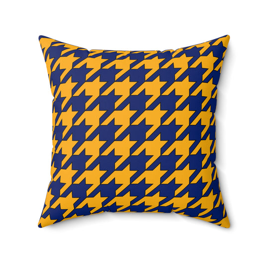 Nauru Retro Houndstooth Cushion Pillow