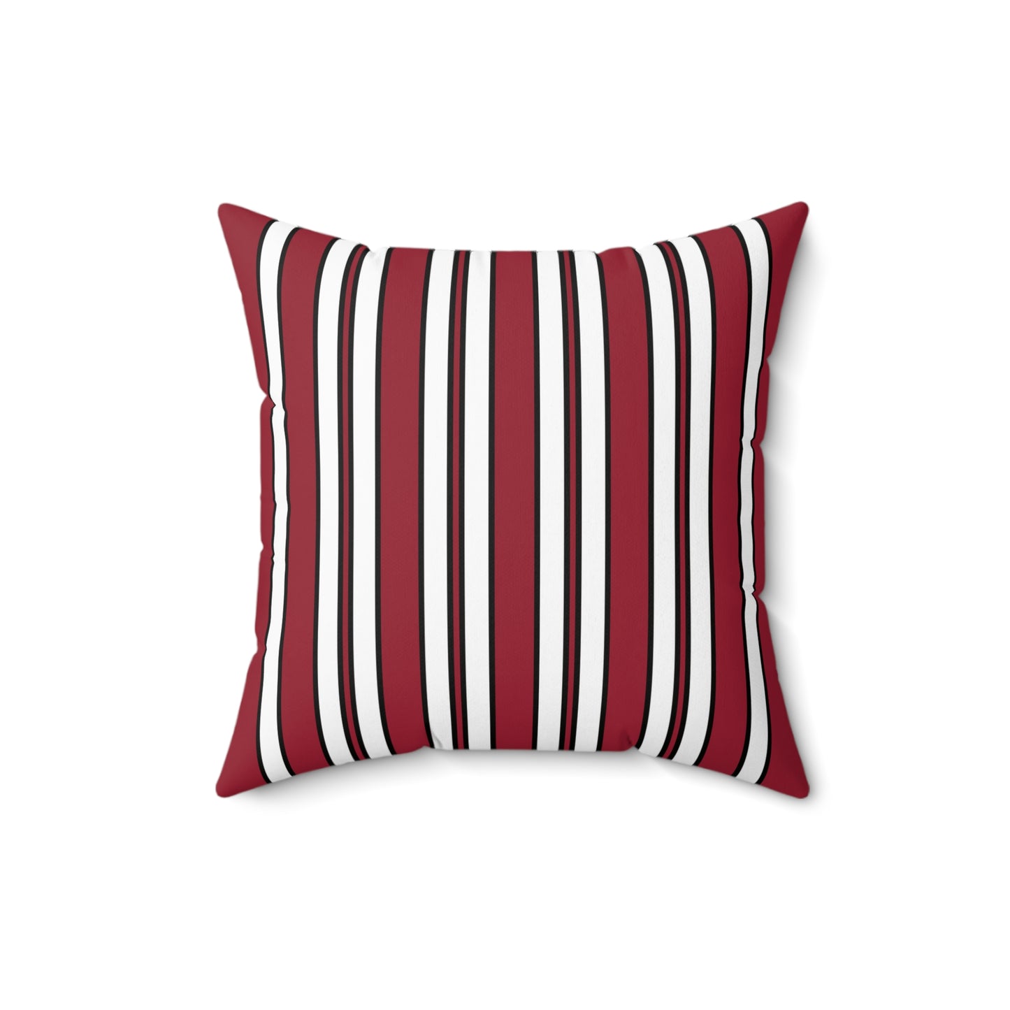 Latvia Retro Stripes Cushion Pillow