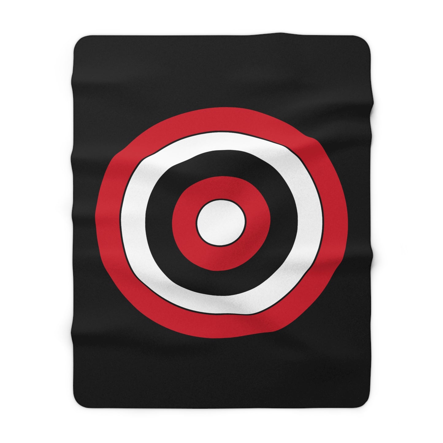 Egypt Retro Target Blanket Throw