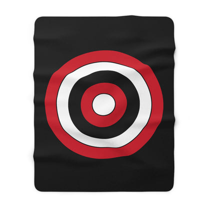 Iraq Retro Target Blanket Throw