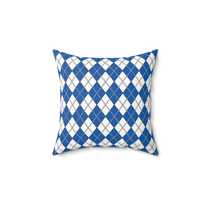 Greece Retro Argyle Cushion Pillow