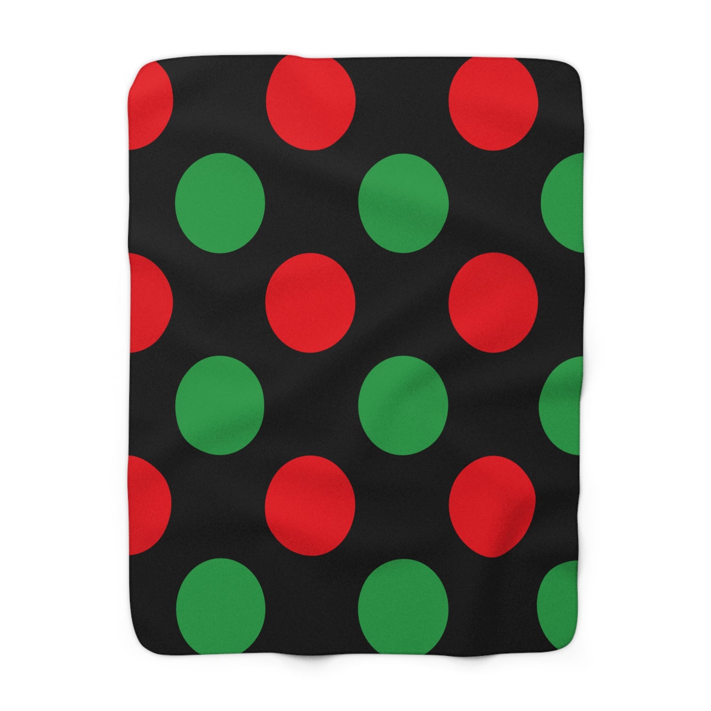 Libya Retro Polka Dots Blanket Throw