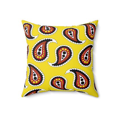 Brunei Darussalam Retro Paisley Cushion Pillow