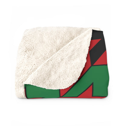 Western Sahara Retro Houndstooth Blanket Throw