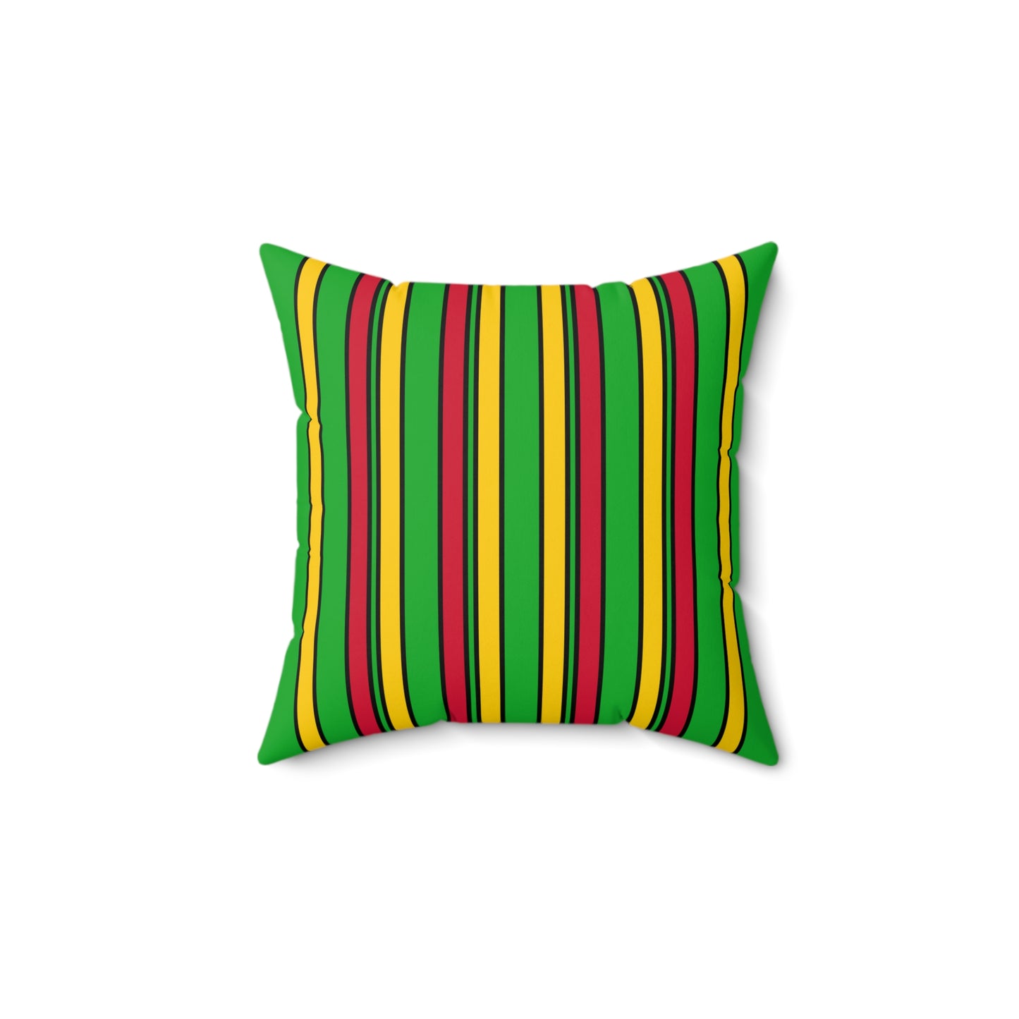 Sao Tome And Principe Retro Stripes Cushion Pillow