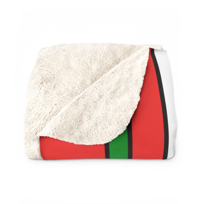 Oman Retro Stripes Blanket Throw