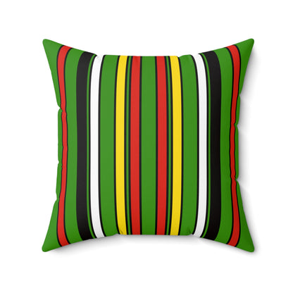 Guyana Retro Stripes Cushion Pillow