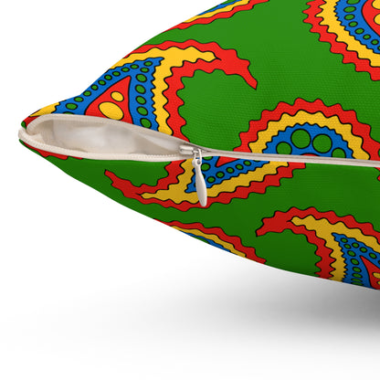 Ethiopia Retro Paisley Cushion Pillow
