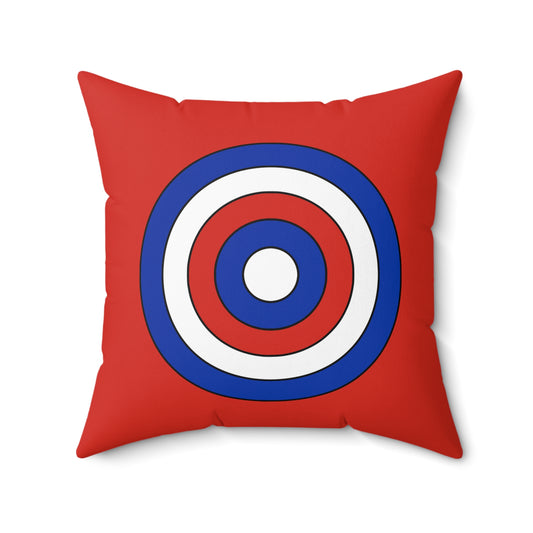 Paraguay Retro Target Cushion Pillow