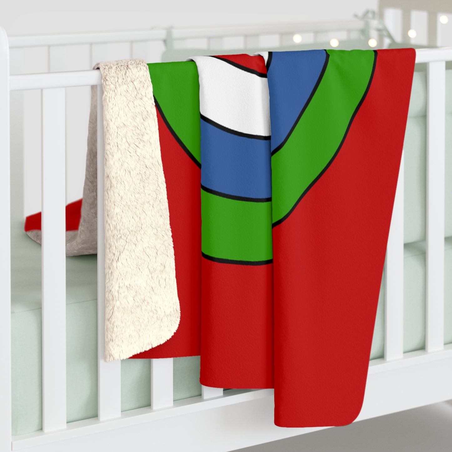 Namibia Retro Target Blanket Throw