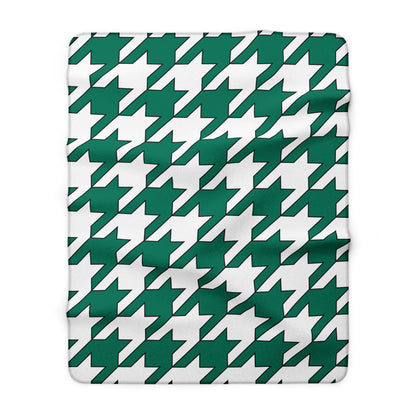 Macao Retro Houndstooth Blanket Throw