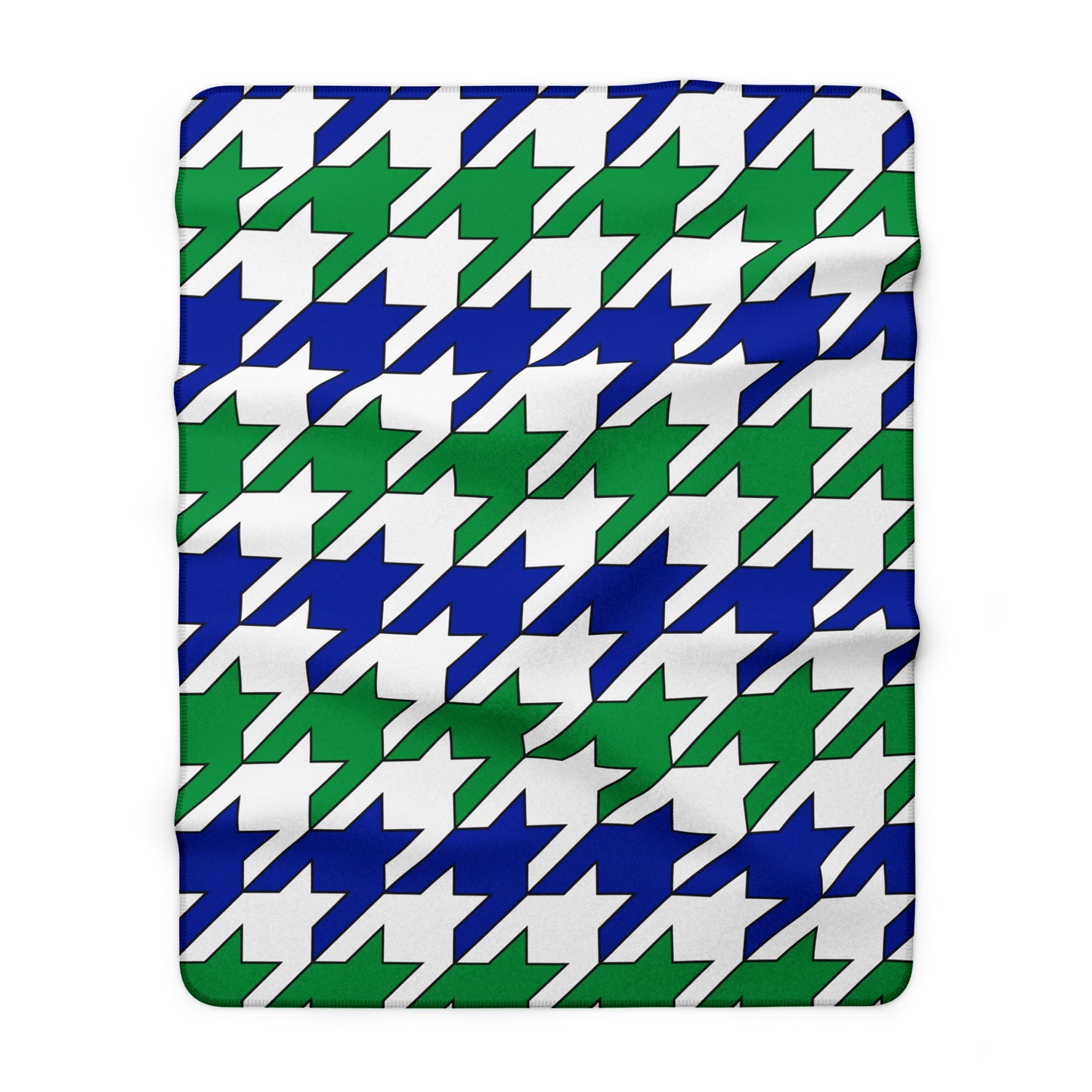 Lesotho Retro Houndstooth Blanket Throw