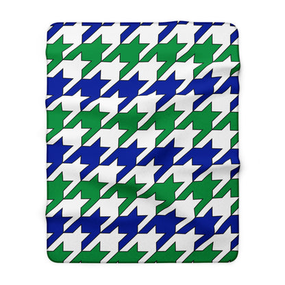 Lesotho Retro Houndstooth Blanket Throw