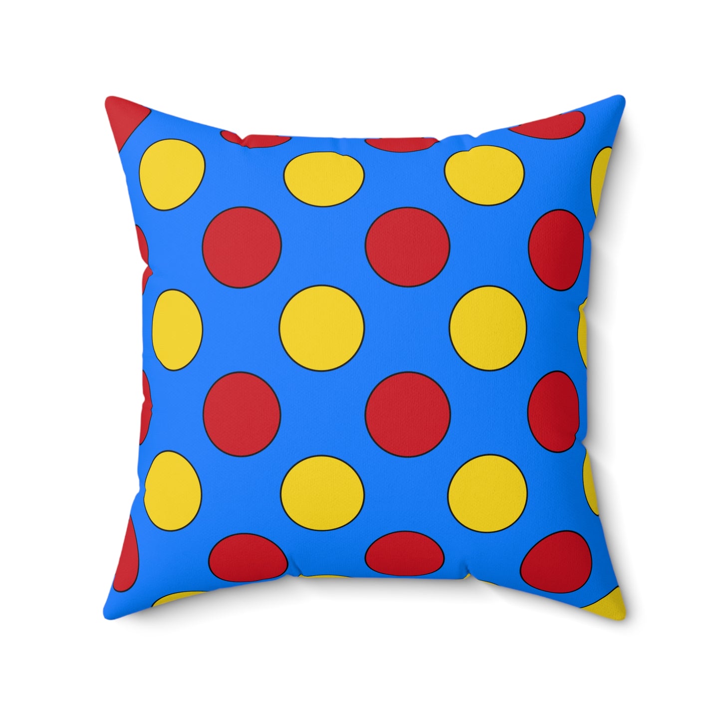 Democratic Republic of the Congo Retro Polka Dots Cushion Pillow