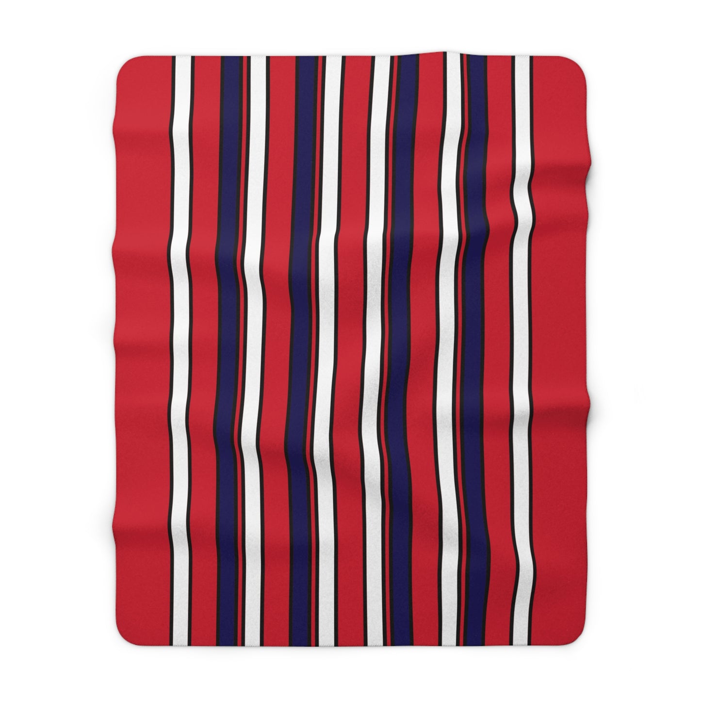 Bermuda Retro Stripes Blanket Throw