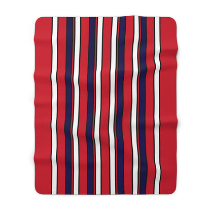 Bermuda Retro Stripes Blanket Throw