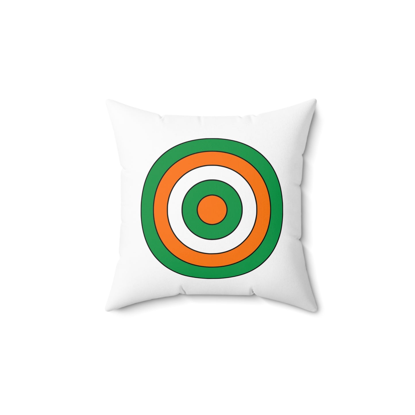 Ireland Retro Target Cushion Pillow