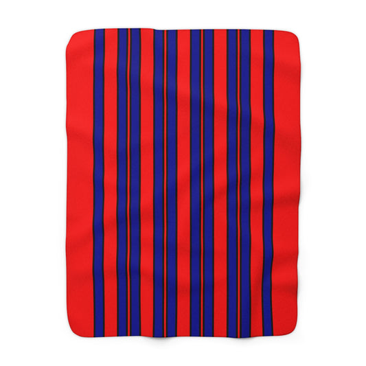 Taiwan Retro Stripes Blanket Throw