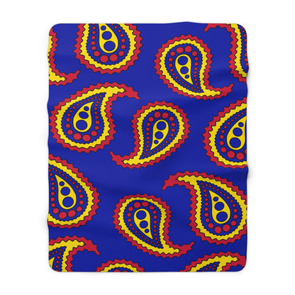 Andorra Retro Paisley Blanket Throw