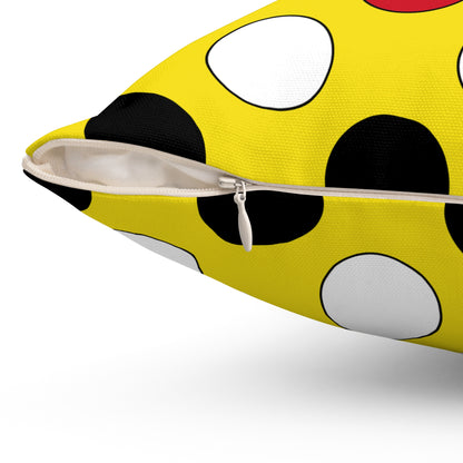 Brunei Darussalam Retro Polka Dots Cushion Pillow