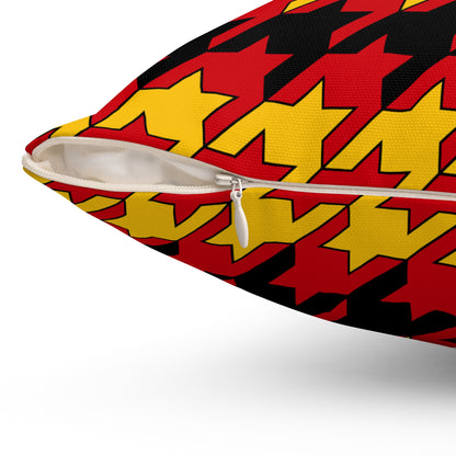 Timor Leste Retro Houndstooth Cushion Pillow