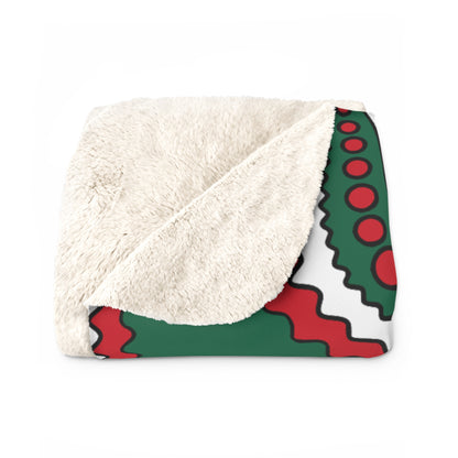 Mexico Retro Paisley Blanket Throw