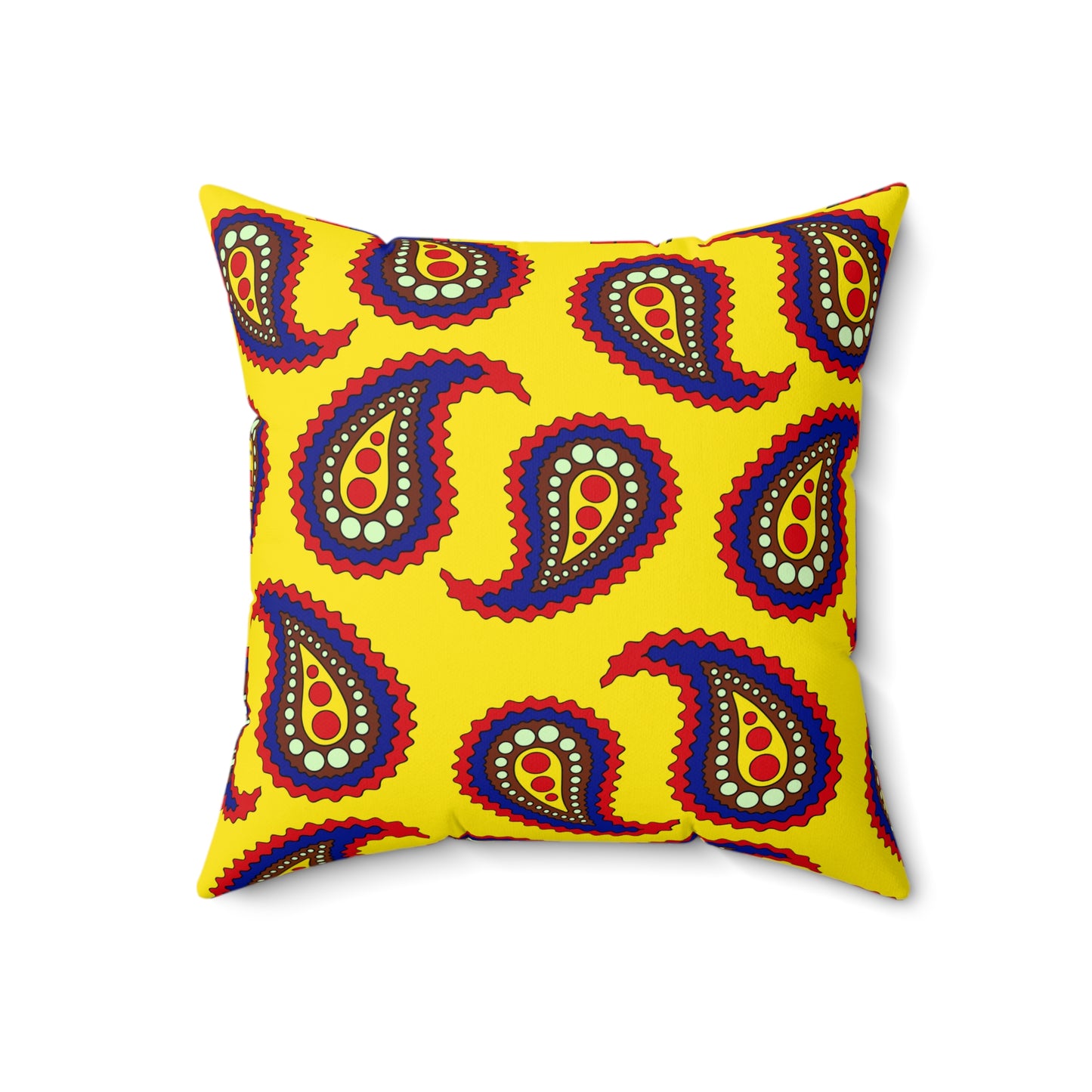 Ecuador Retro Paisley Cushion Pillow