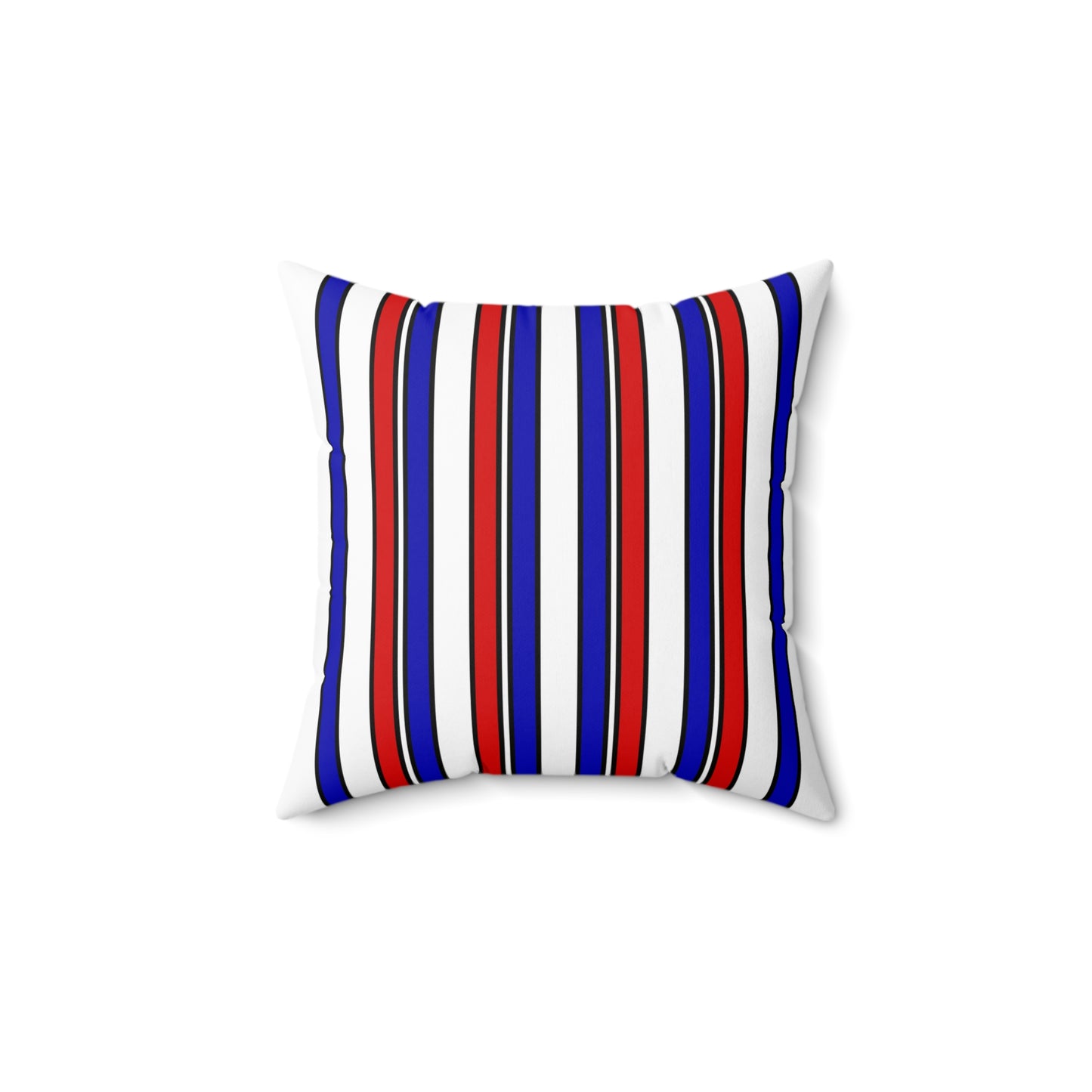Costa Rica Retro Stripes Cushion Pillow