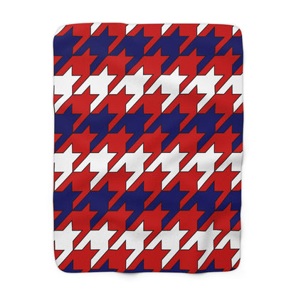 Malaysia Retro Houndstooth Blanket Throw