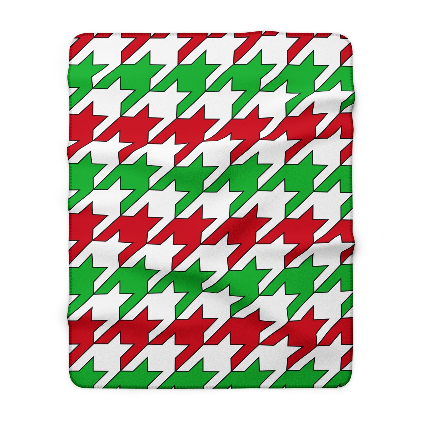 Burundi Retro Houndstooth Blanket Throw