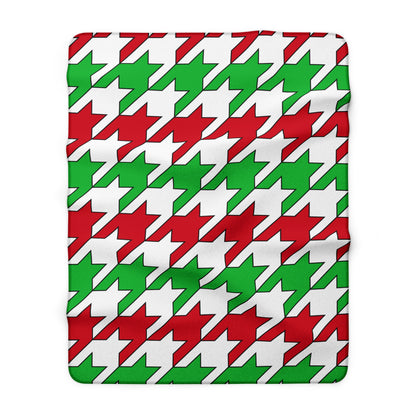Burundi Retro Houndstooth Blanket Throw