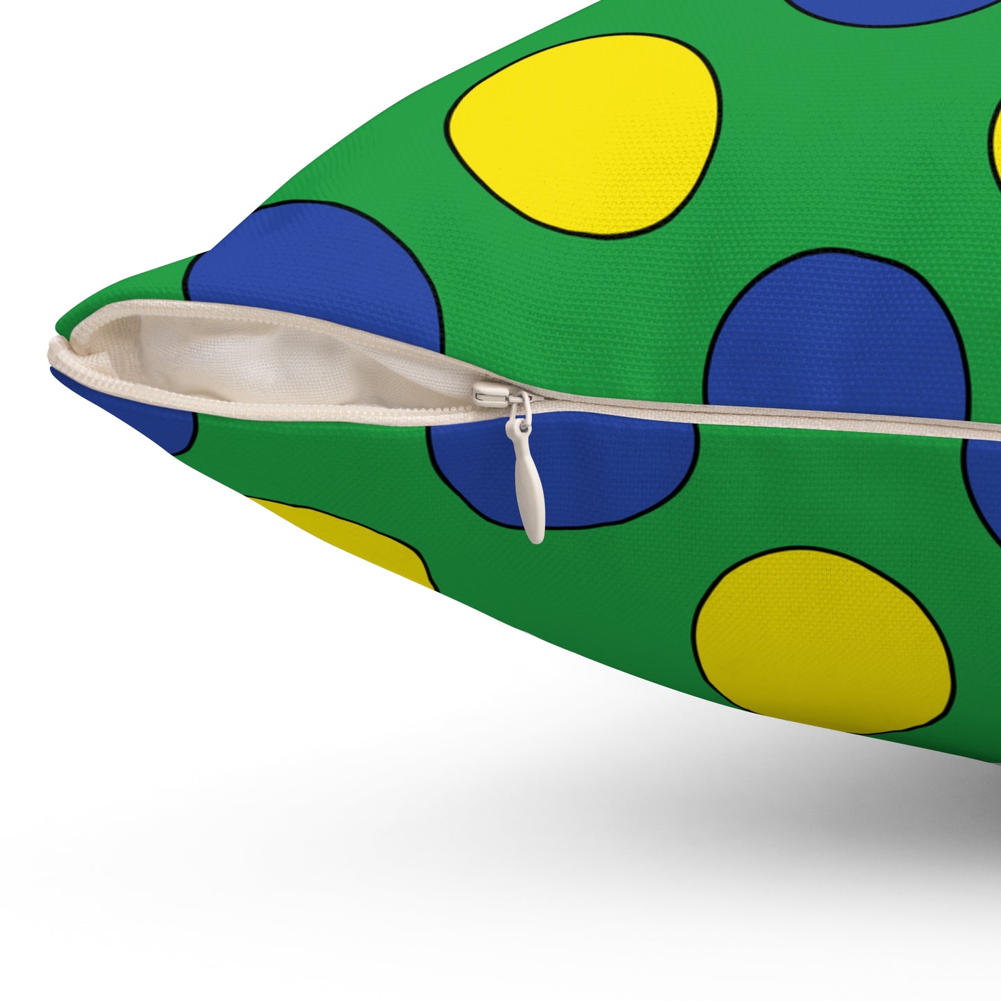 Brazil Retro Polka Dots Cushion Pillow