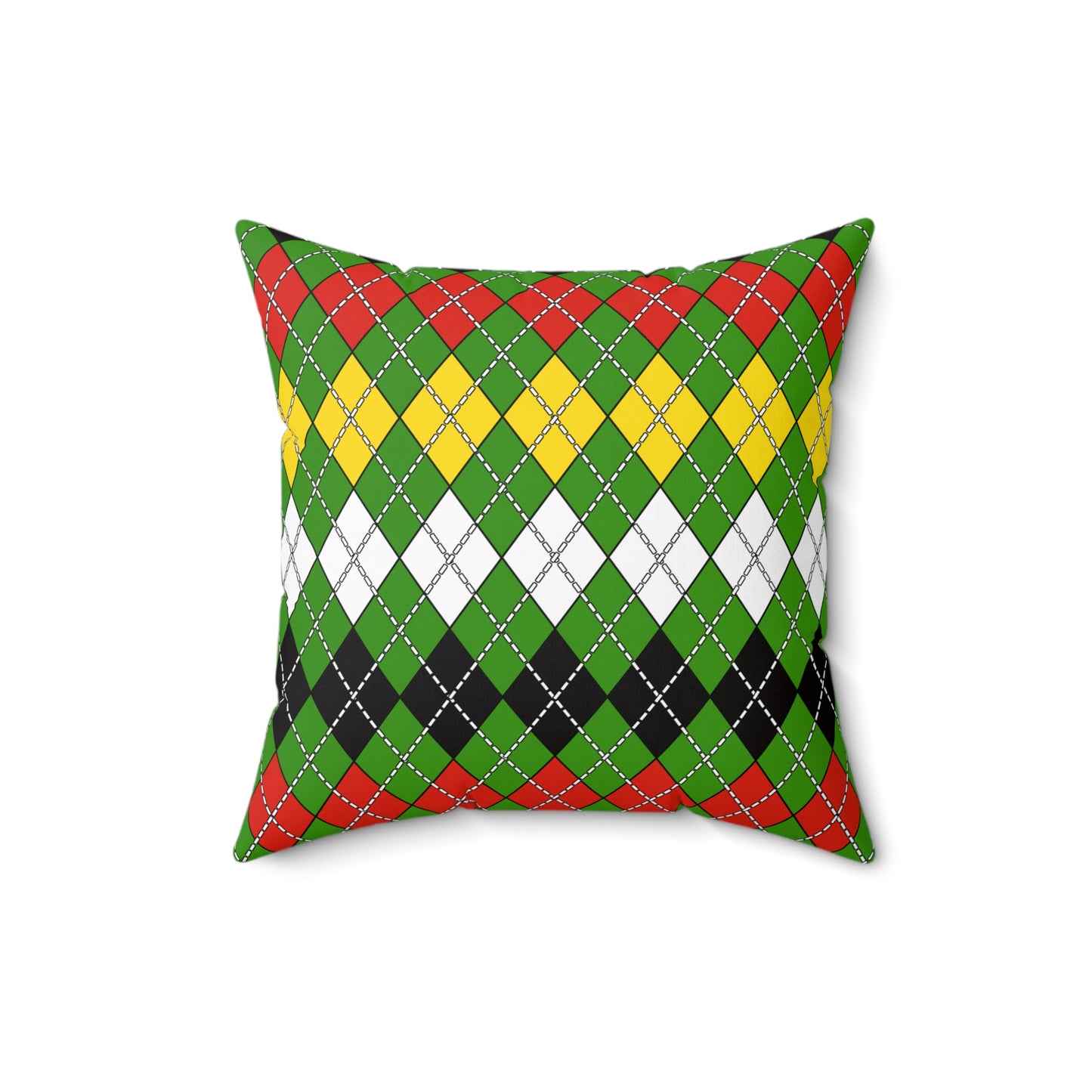 Guyana Retro Argyle Cushion Pillow