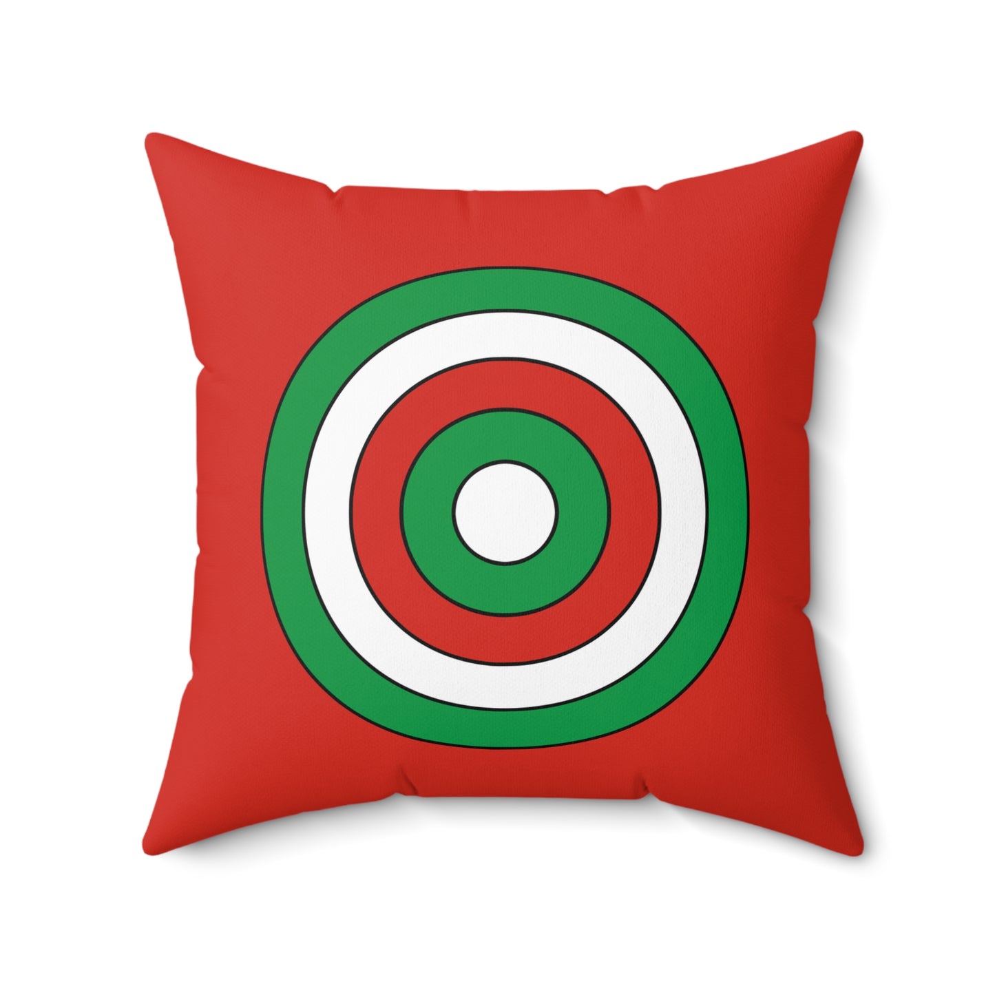Pais Vasco Retro Target Cushion Pillow
