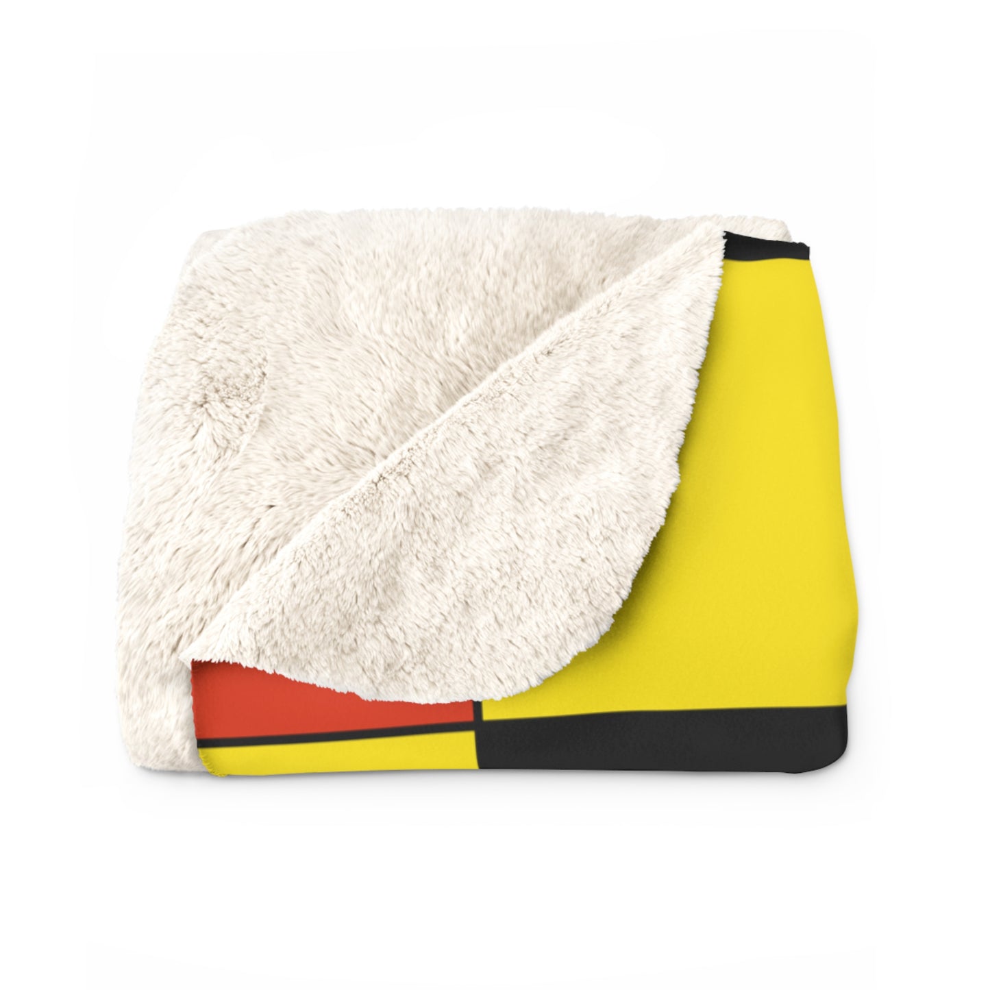 Uganda Retro Check Blanket Throw