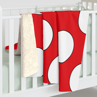 Turkiye Retro Polka Dots Blanket Throw