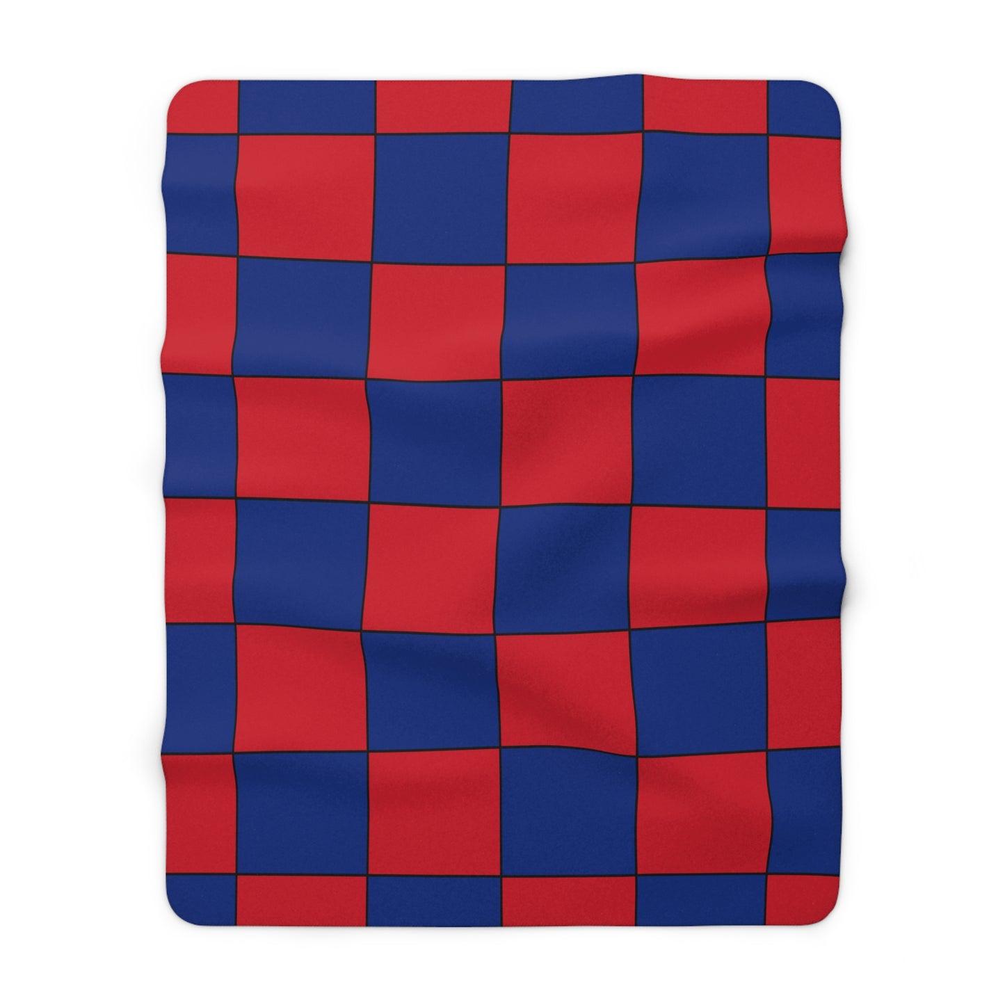 Samoa Retro Check Blanket Throw