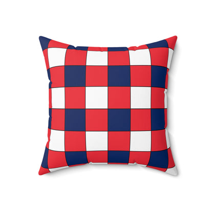 Norway Retro Check Cushion Pillow